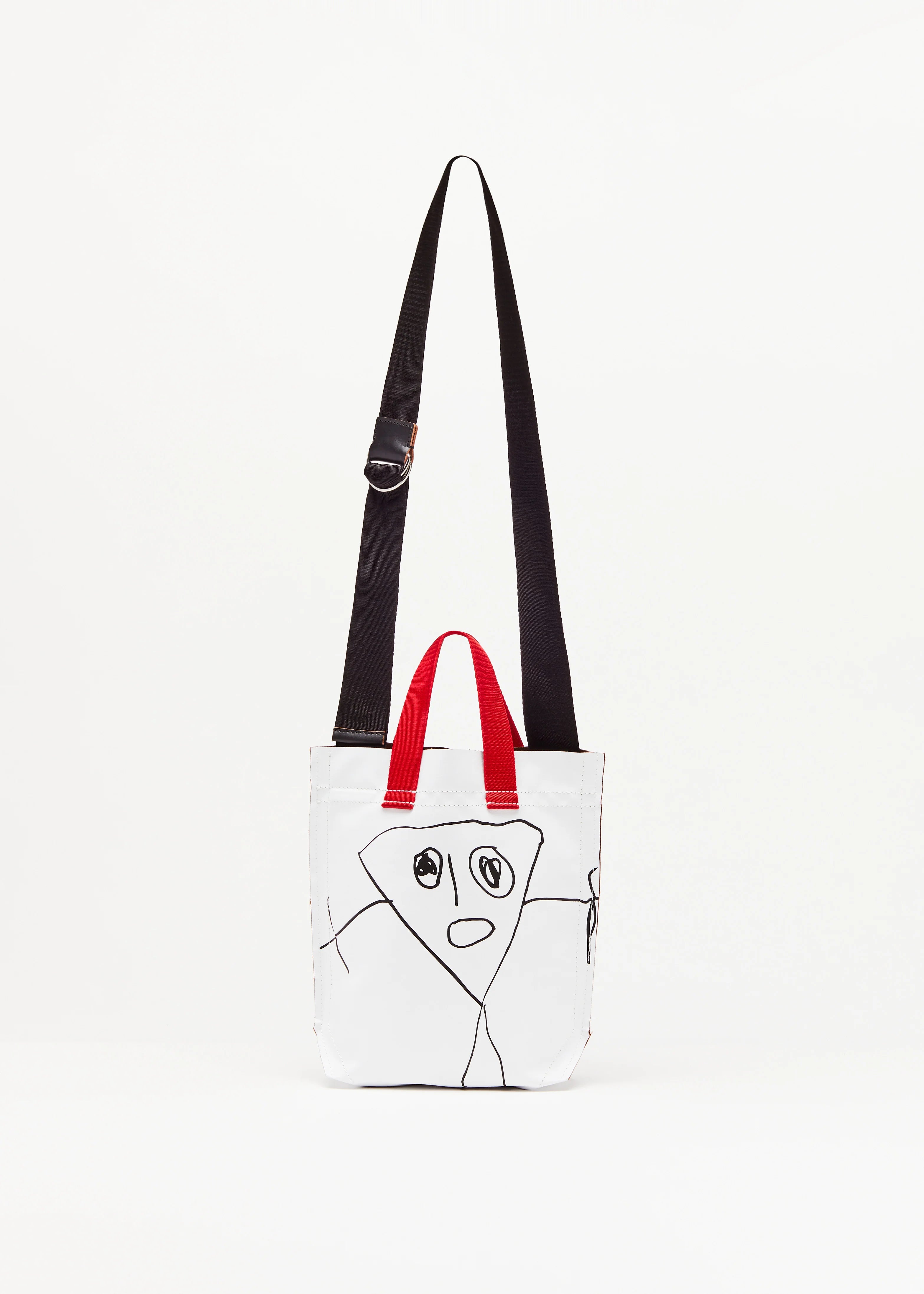 PLAN C "Pili and Bianca" Mini Shopper Bag-4