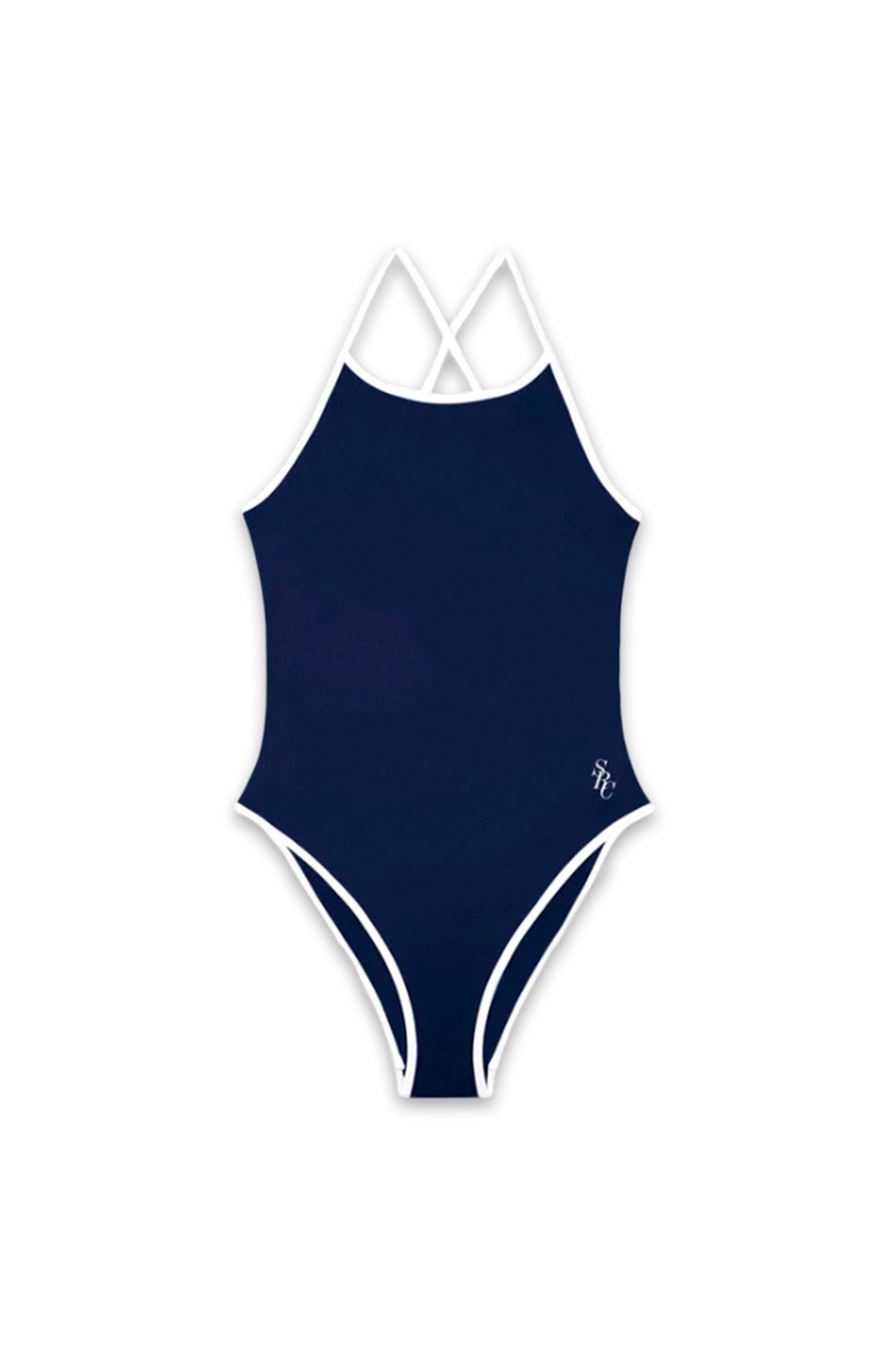 SPORTY & RICH Keith One Piece Swimsuit