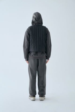 SOHC T Shape Button Padded Duffle Vest