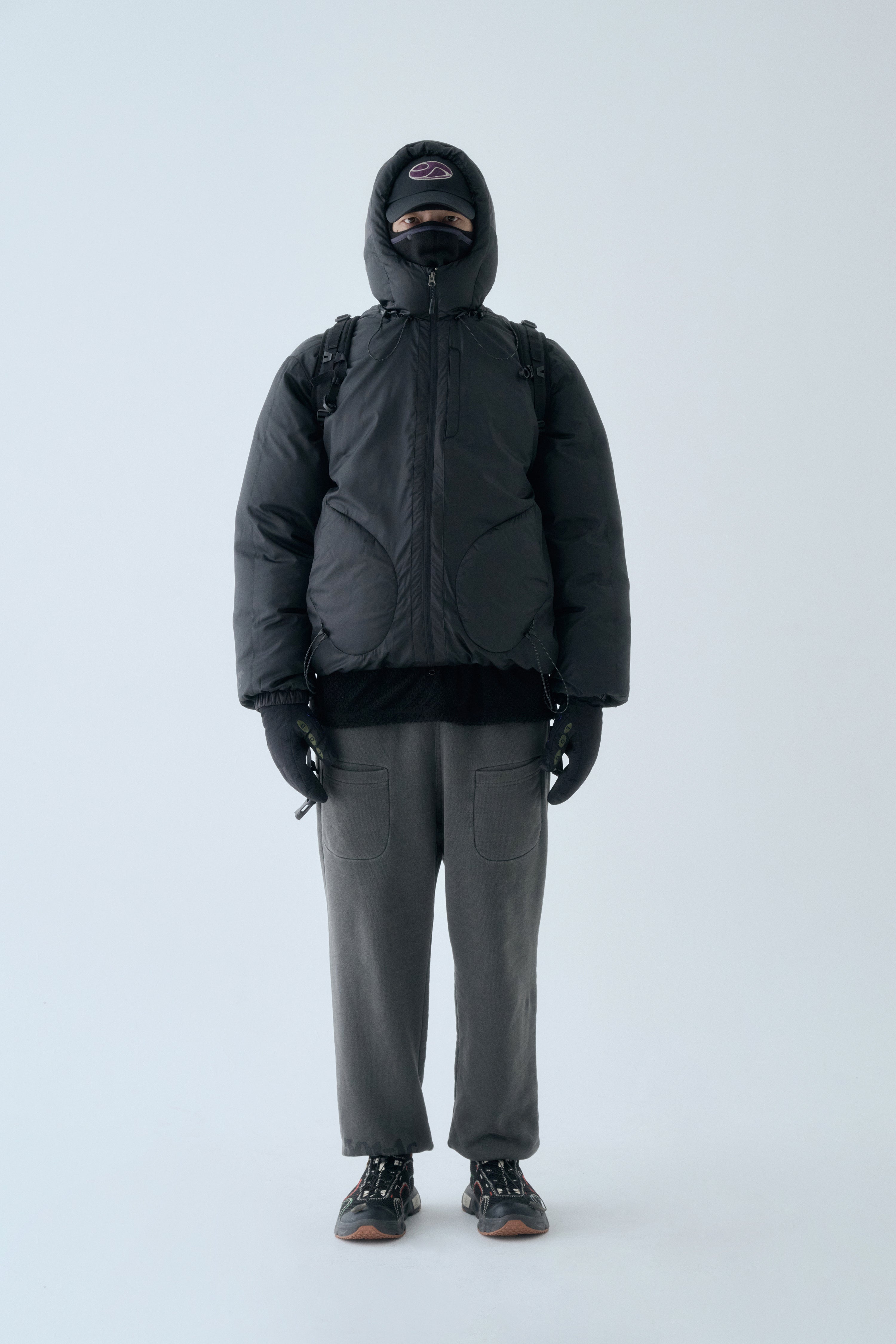 SOHC Teru Teru Bouzu Puffer Jacket | Black-8