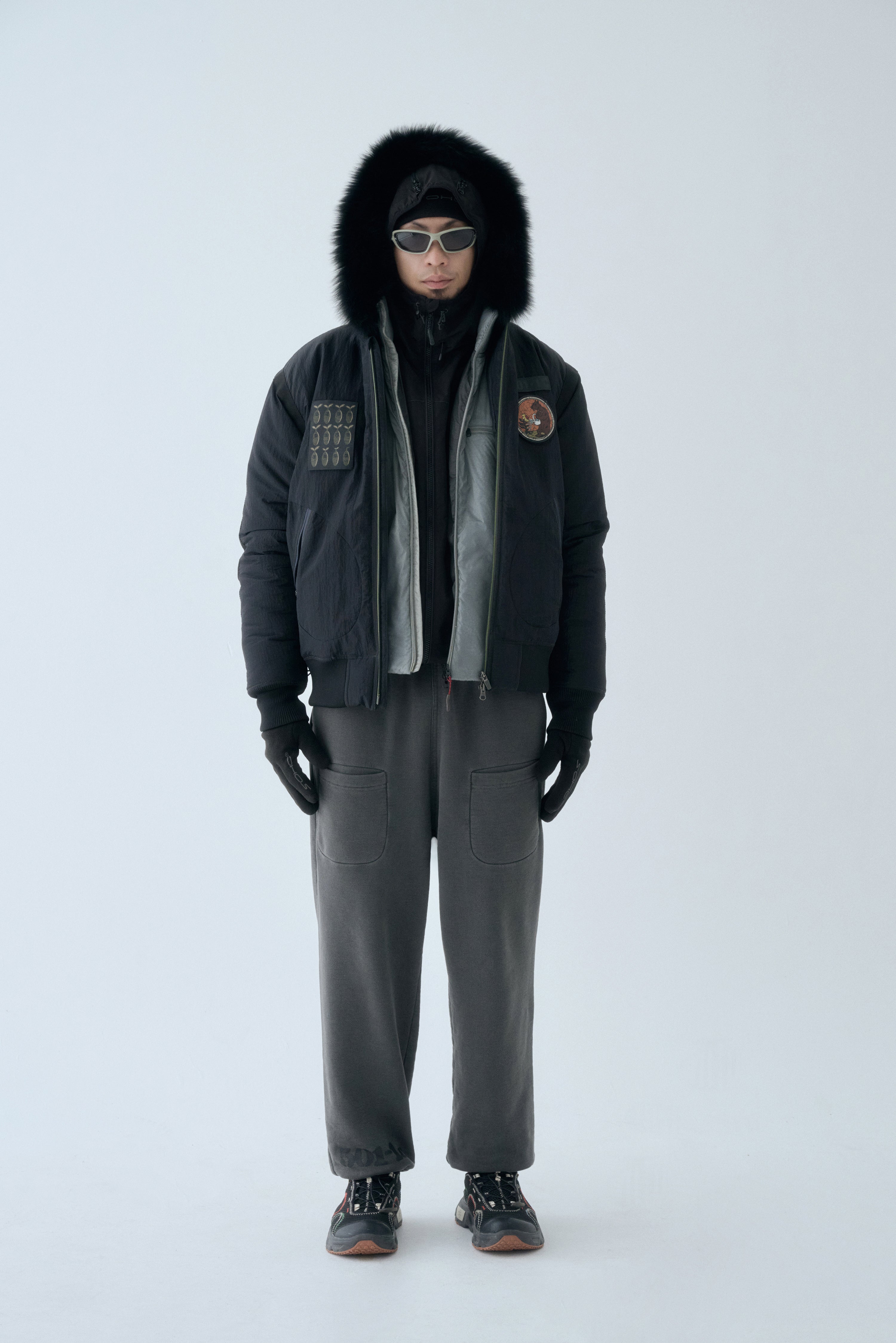 SOHC Woodland Creatures Reflective Print Sweatpants-8
