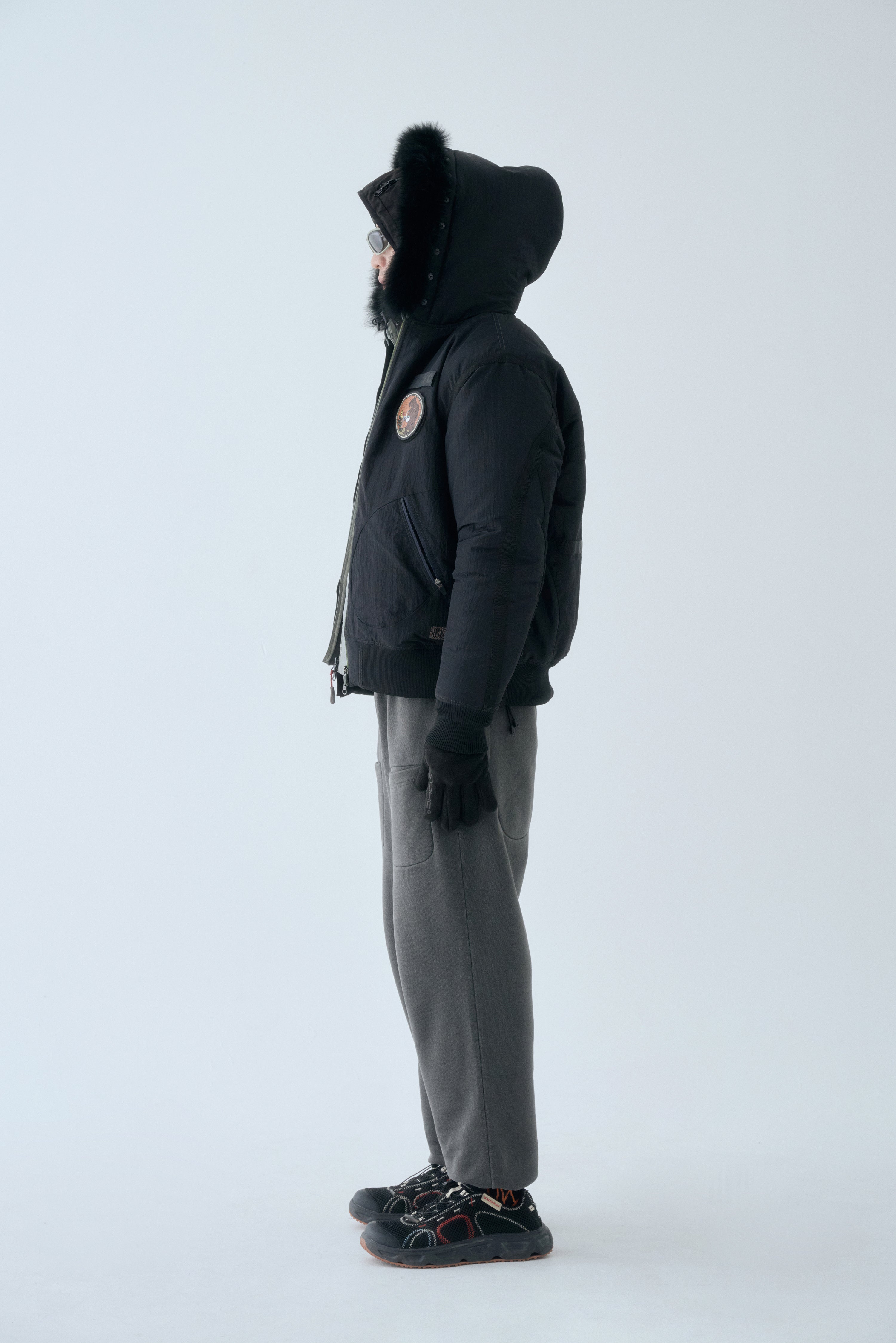 SOHC Woodland Creatures Reflective Print Sweatpants-10