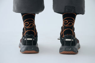SOHC Root System Hiking Socks (Black)