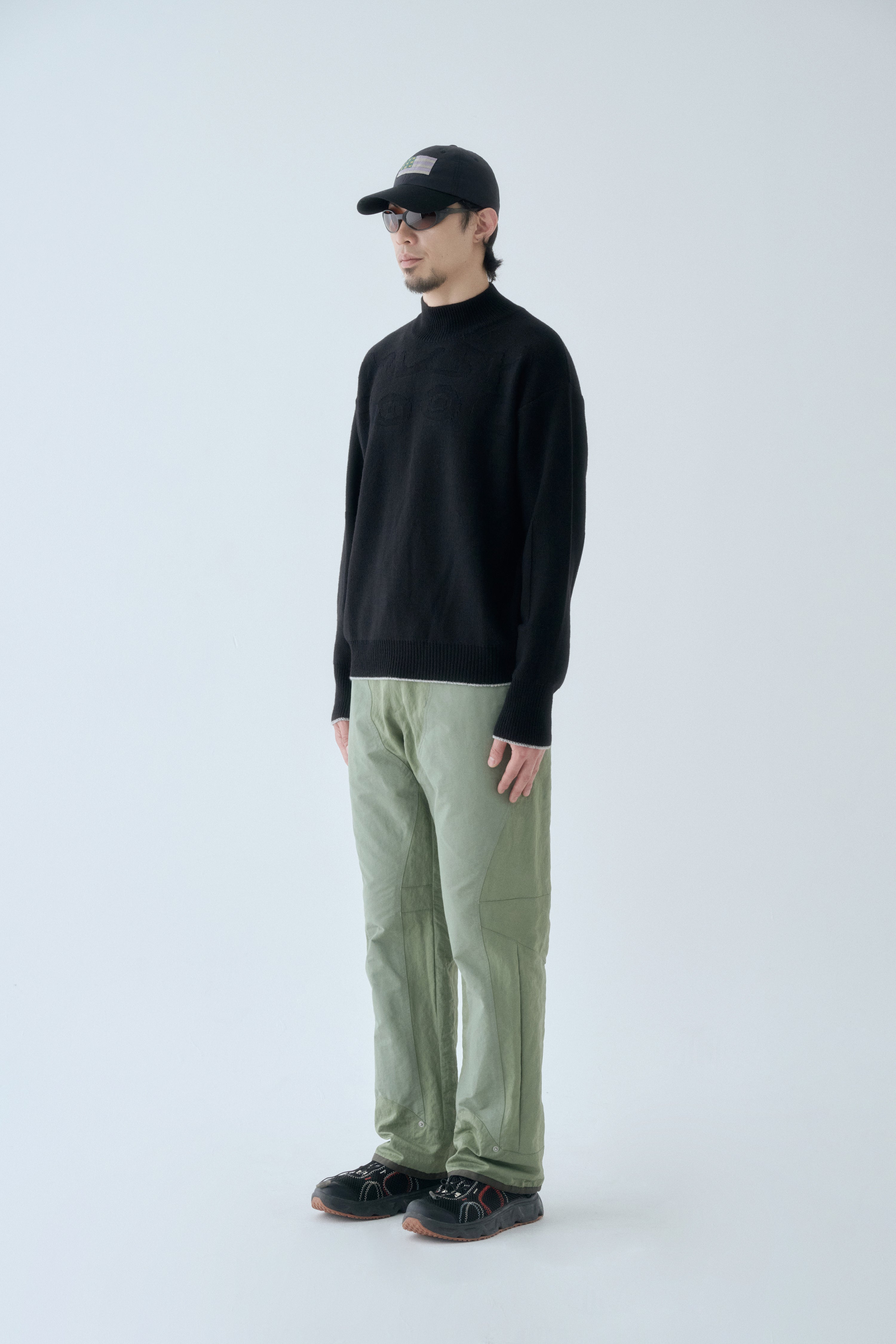 SOHC Mush Rooc Knitted L/SL | Black-7