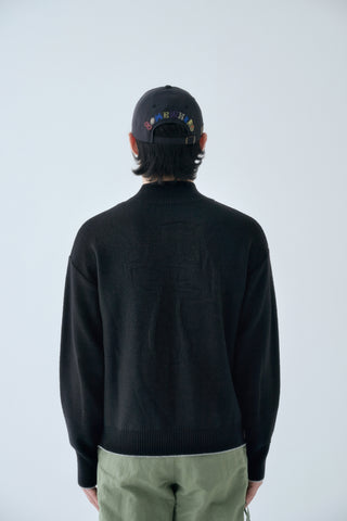 SOHC Mu(sh) Ro(oc) Knitted L/SL (Black)