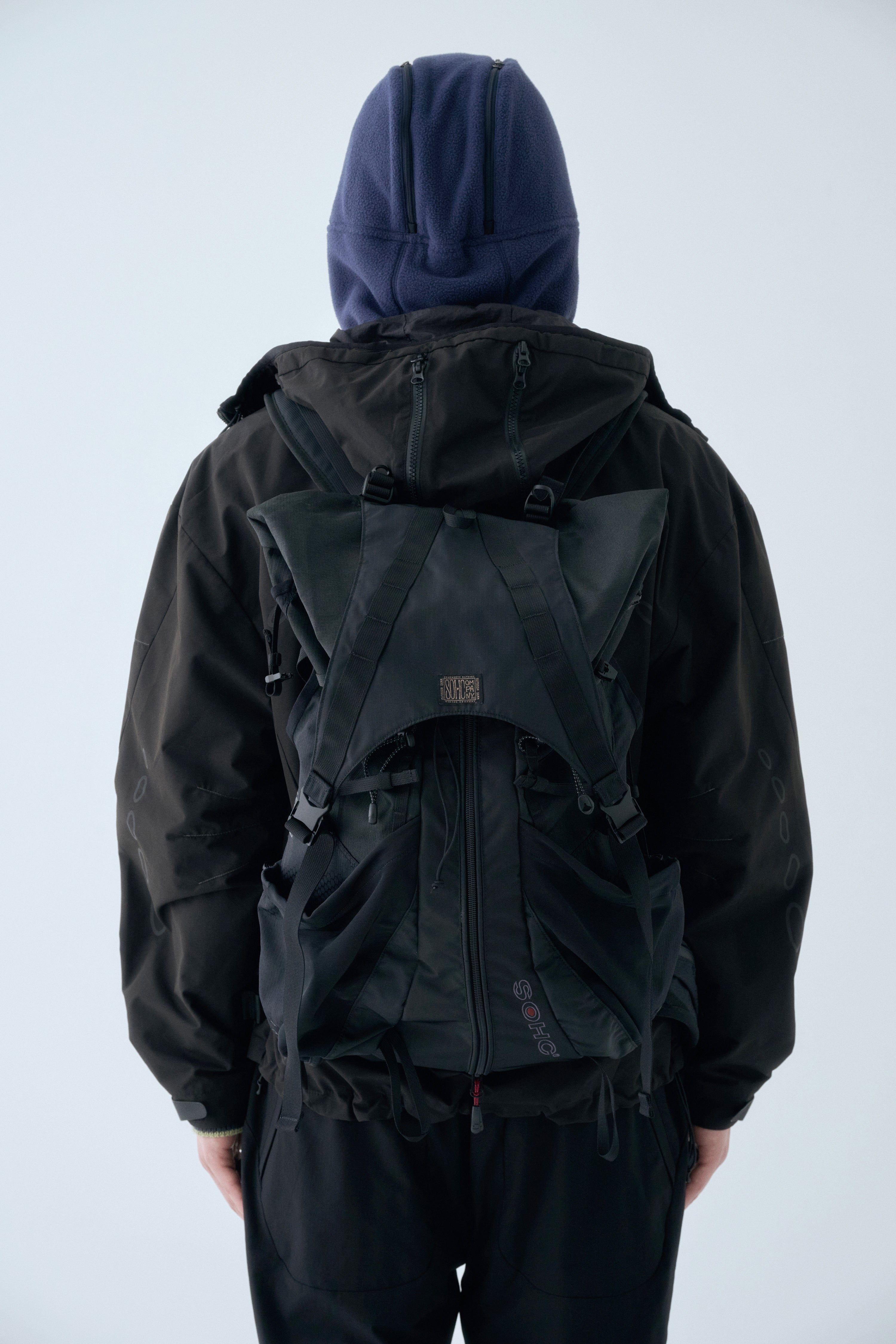 SOHC Technical Pouch 30L Backpack | Black-5