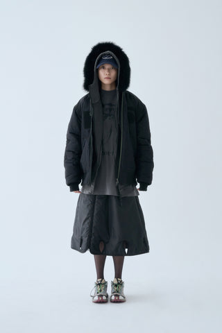 SOHC Coated Nylon Detachable Patch Hooded G1 Flight Jacket