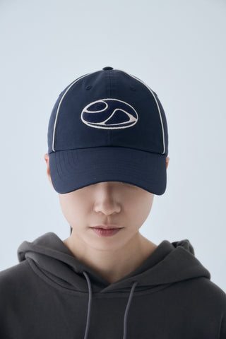SOHC Nature Logo Line Detail Cap (Navy)