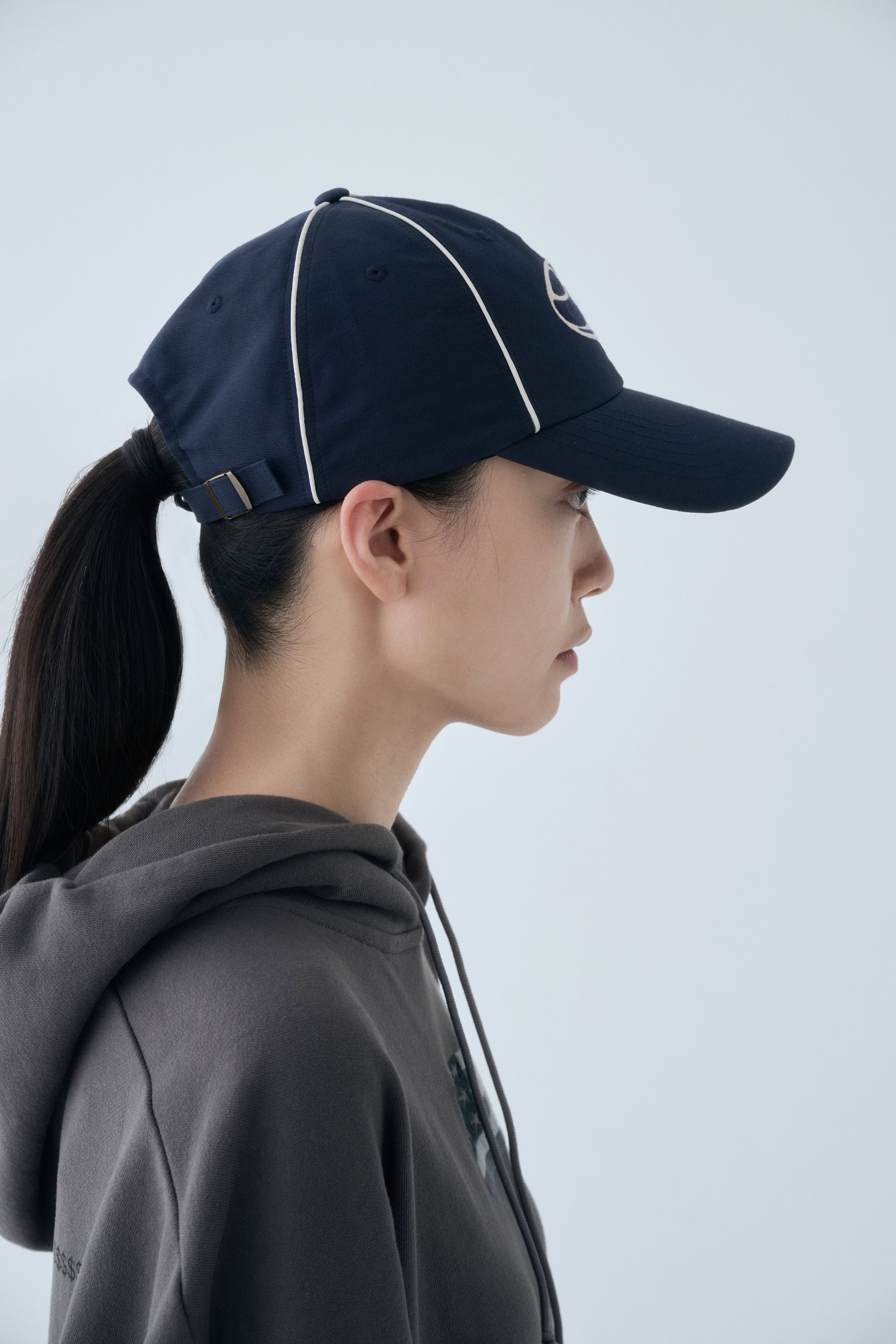 SOHC Nature Logo Line Detail Cap | Navy-5