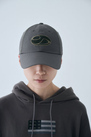 SOHC Nature Logo Line Detail Cap (Charcoal)