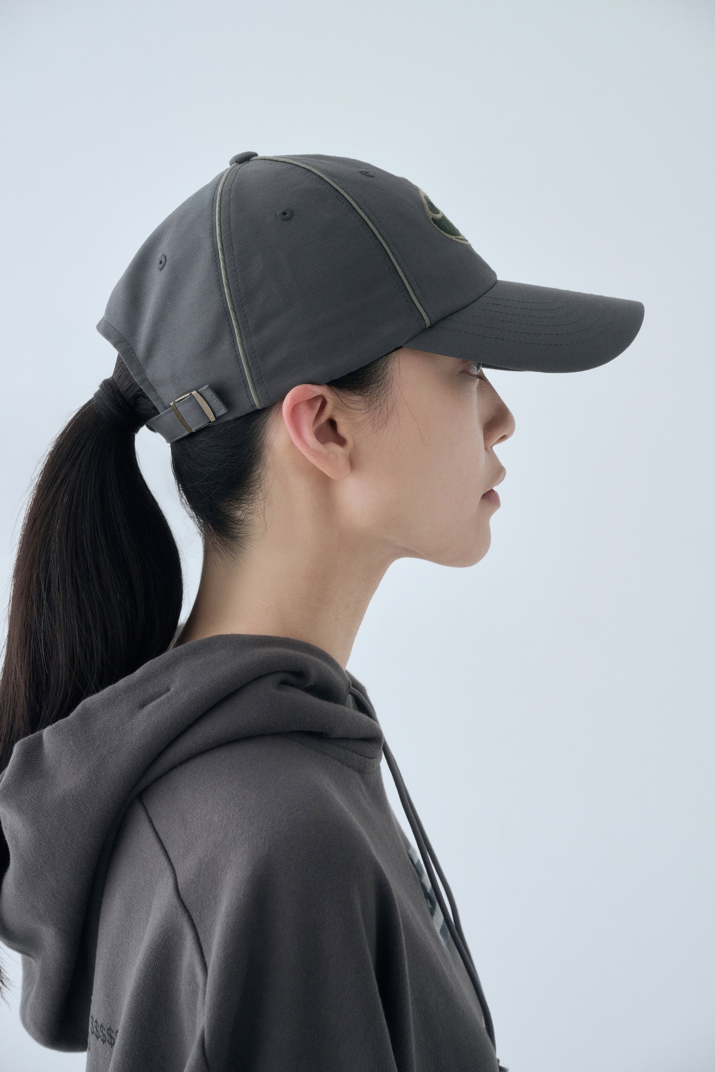 SOHC Nature Logo Line Detail Cap | Charcoal-5