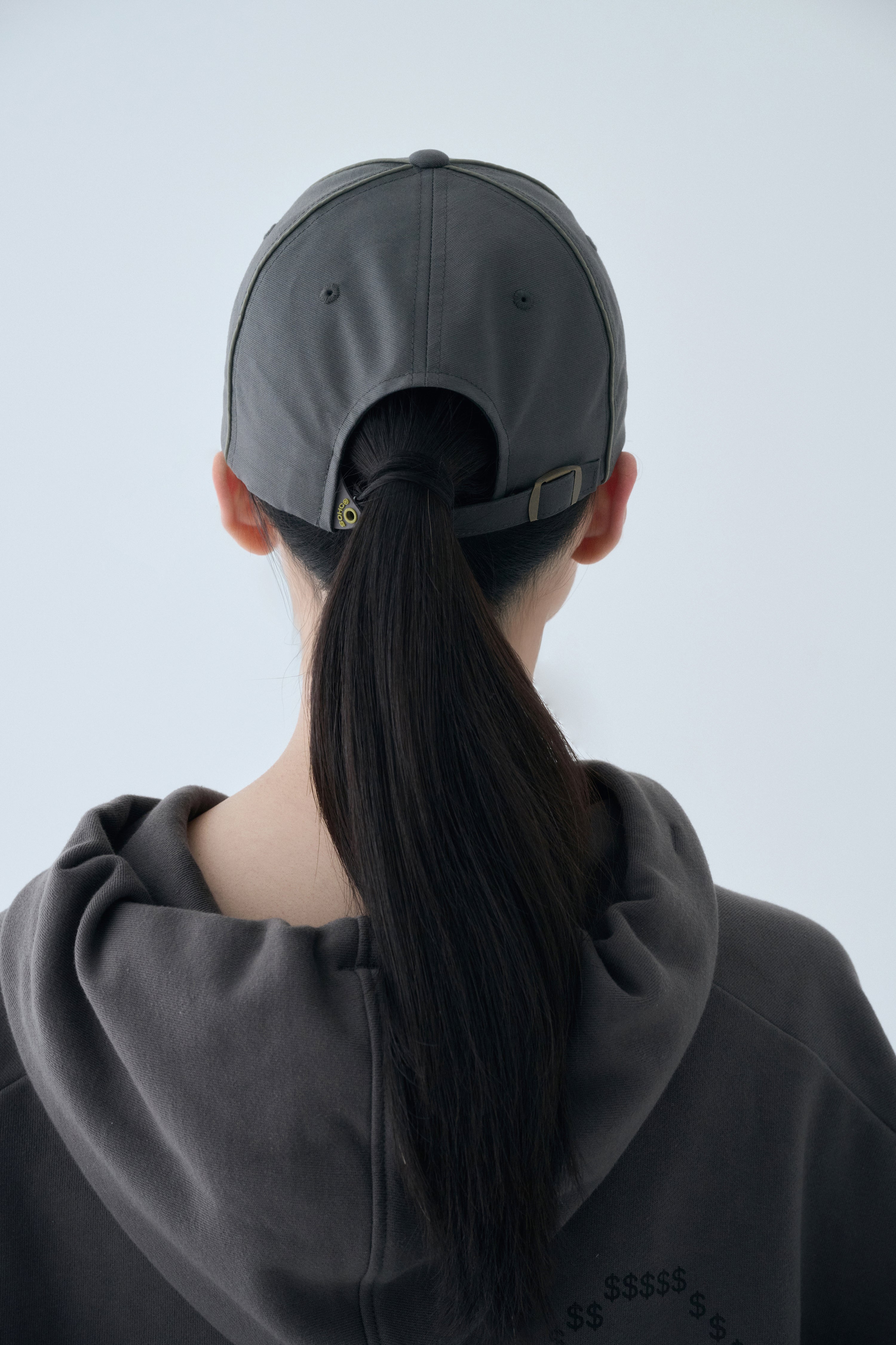 SOHC Nature Logo Line Detail Cap | Charcoal-6