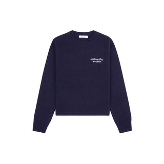 SPORTY & RICH Faubourg Cashmere Crewneck