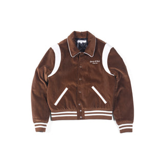 SPORTY & RICH SR Sport Corduroy Varsity Jacket