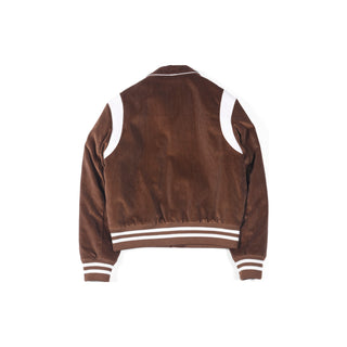 SPORTY & RICH SR Sport Corduroy Varsity Jacket