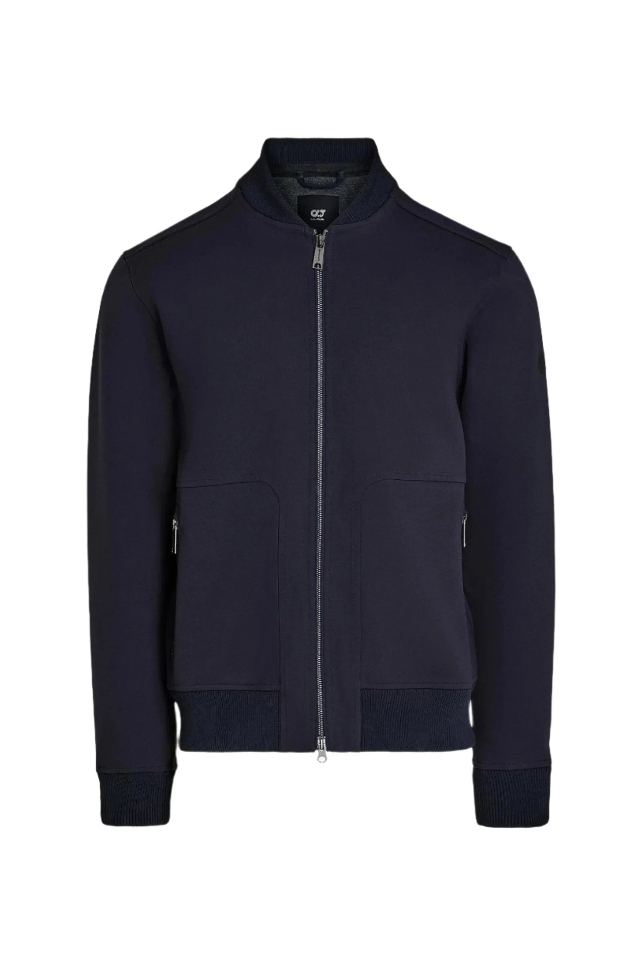 ALPHA TAURI Waterproof Taurobran Bomber Jacket | NAVY