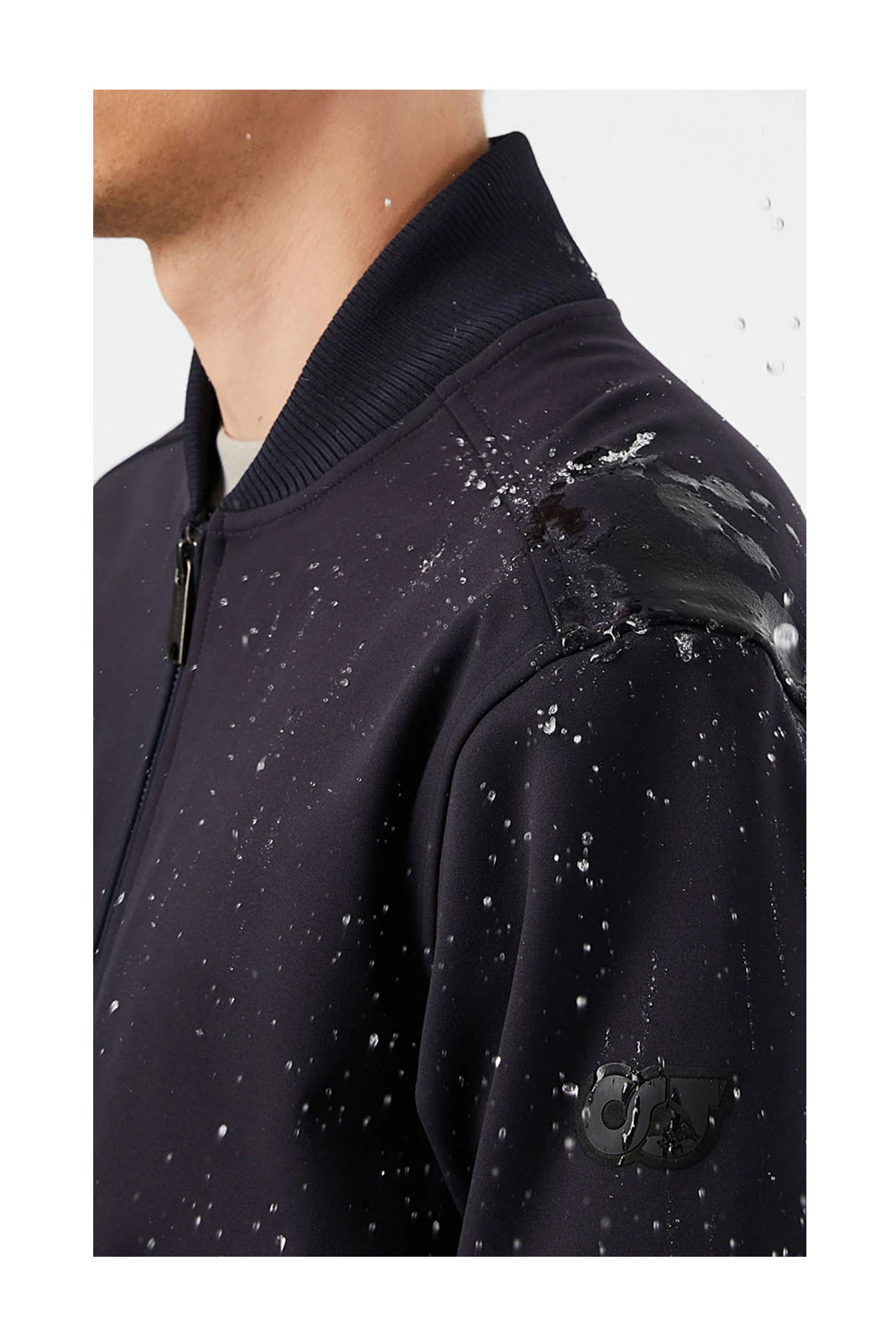 Waterproof Taurobran® Bomber Jacket | SROTA V2.Y7.01 | Navy