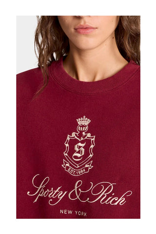 Vendome Embroidered Crewneck