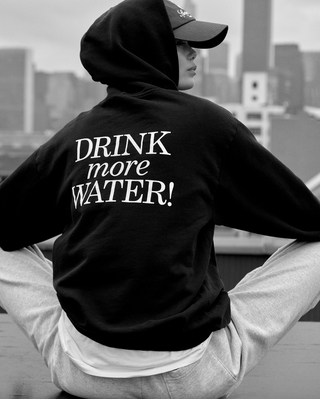 SPORTY & RICH New Drink More Water Hoodie