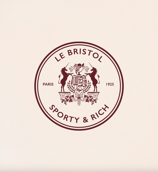 SPORTY & RICH Bristol Crest Crewneck