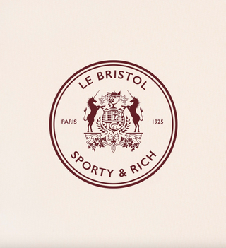 SPORTY & RICH Bristol Crest Sweatpant