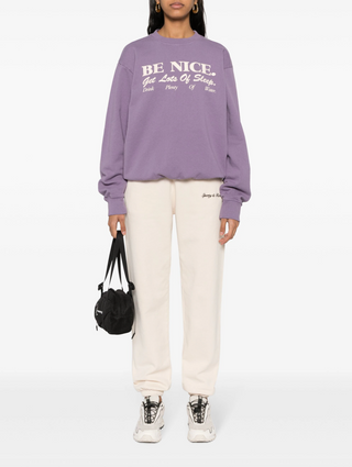 SPORTY & RICH Be Nice Crewneck