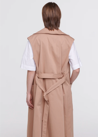 PLAN C Cotton Trench Coat