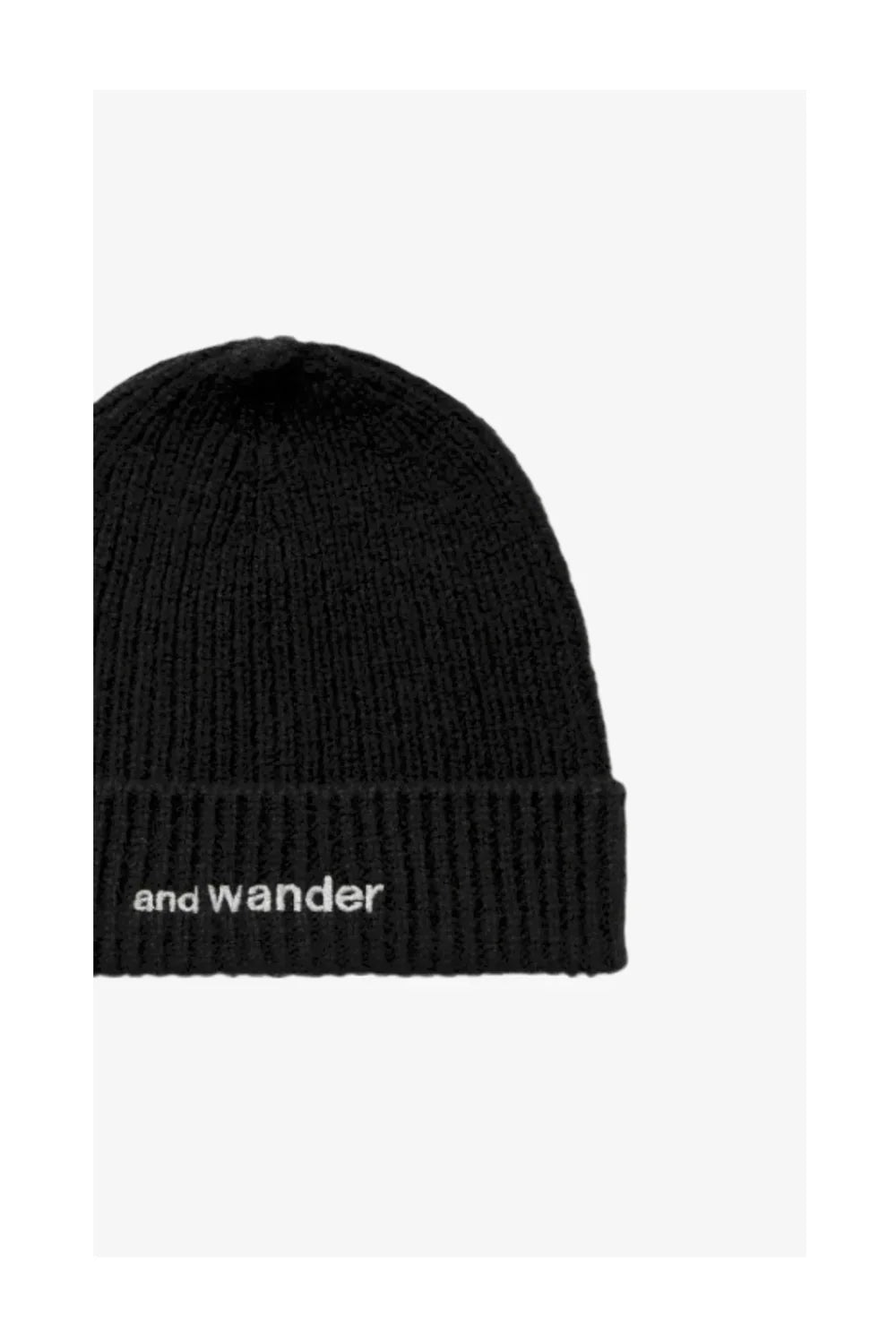 And Wander Shetland Wool Knit Cap-3