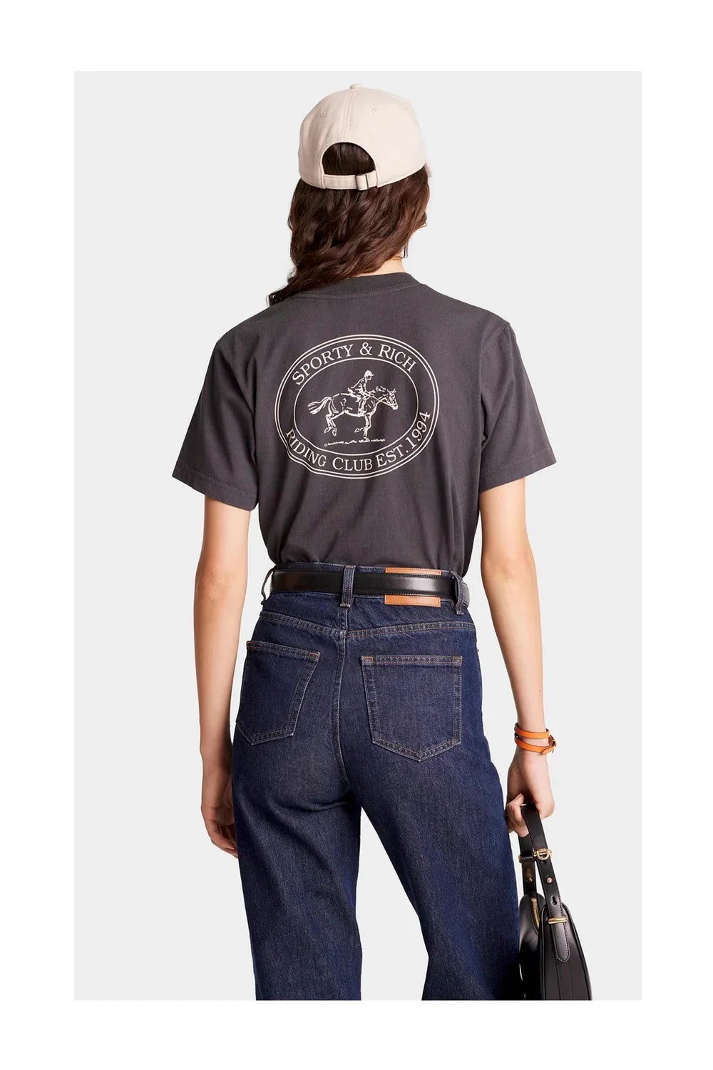 SPORTY & RICH Riding Club T-Shirt-3