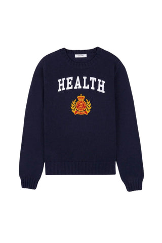 NY Health Crest Knitted Sweater