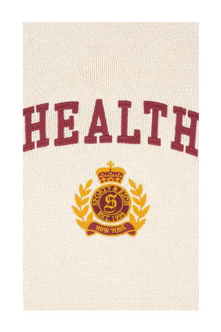 NY Health Crest Knitted Sweater