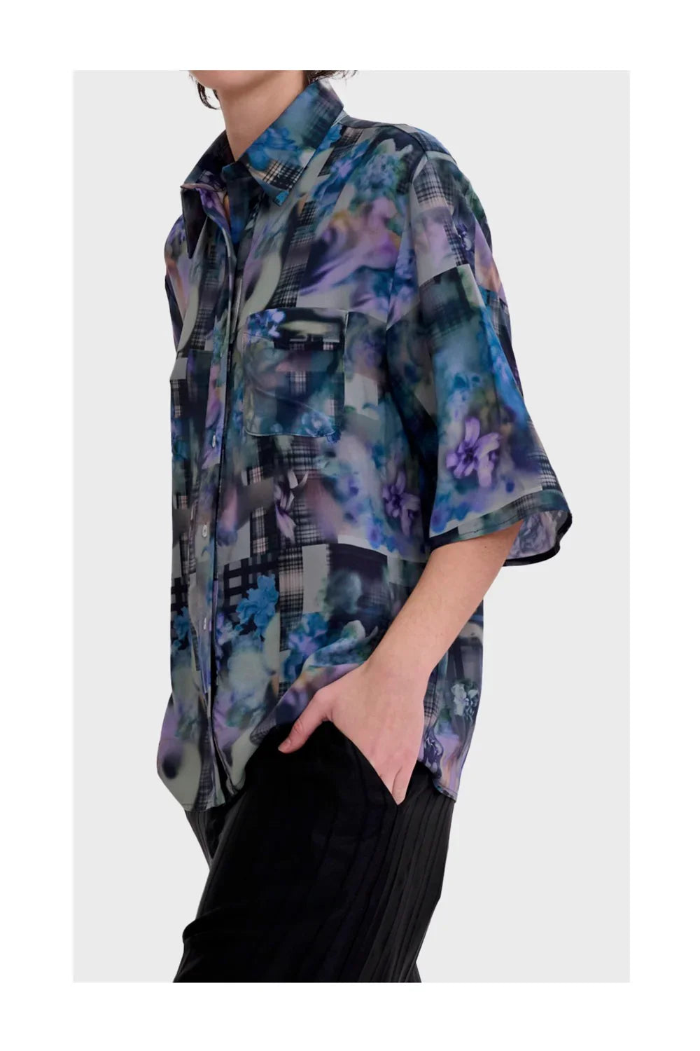 COLLINA STRADA Market Button Up-2