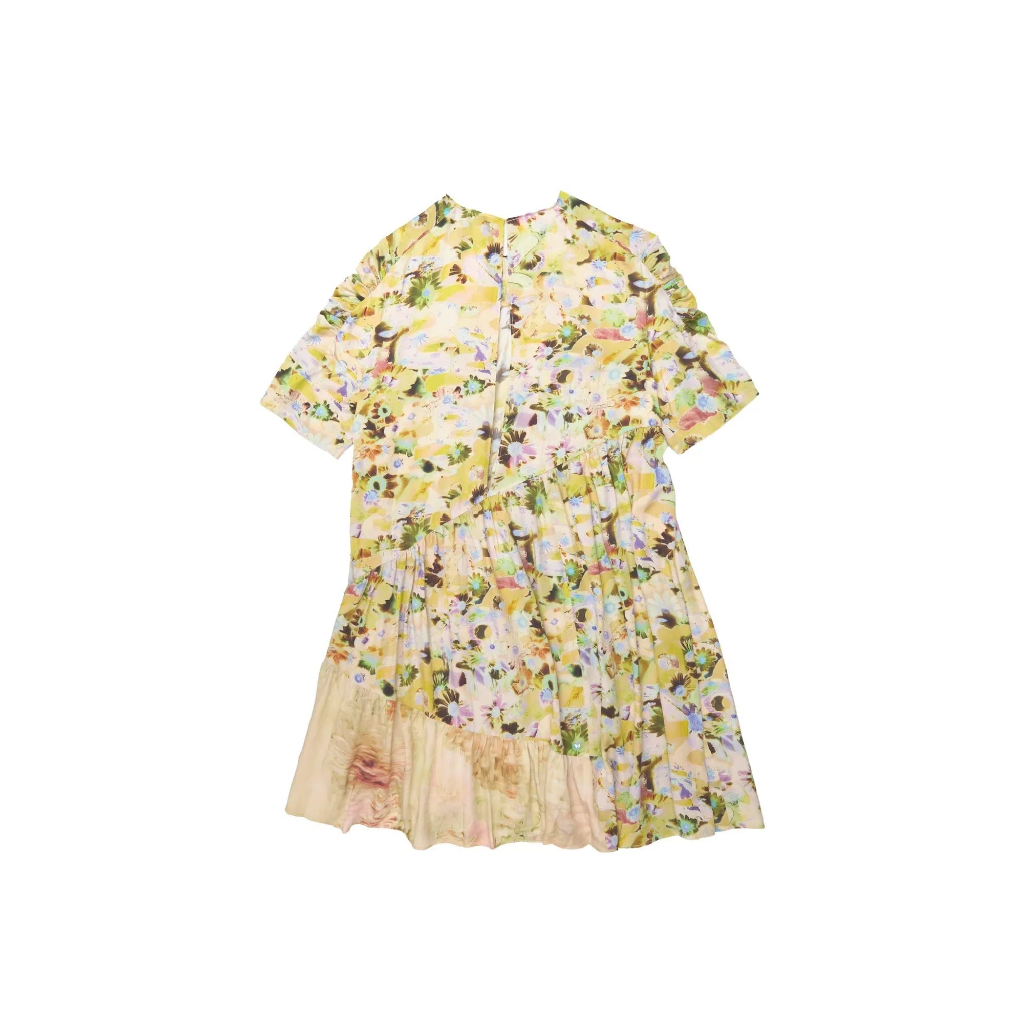 COLLINA STRADA Arc Midi Dress | YELLOW-2