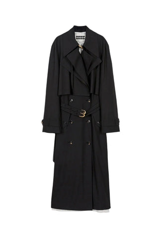 Zeida Wide Collar Layer Coat