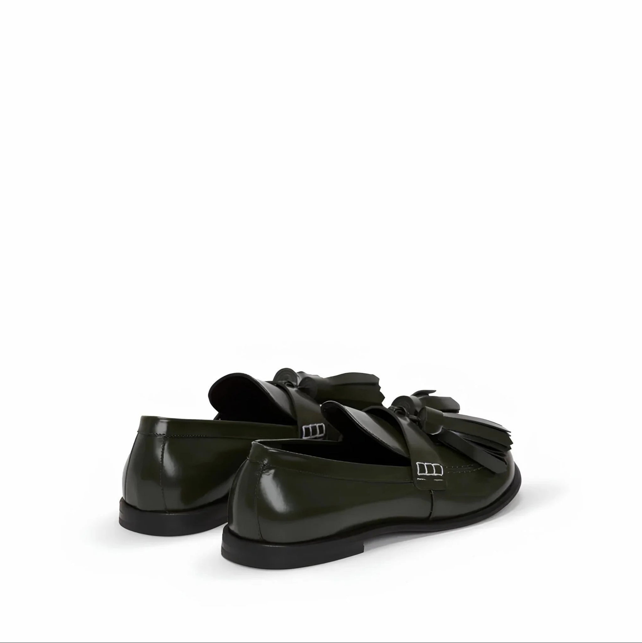 JW ANDERSON Tassel Loafer - Forest-4
