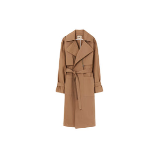 PLAN C Cotton Trench Coat