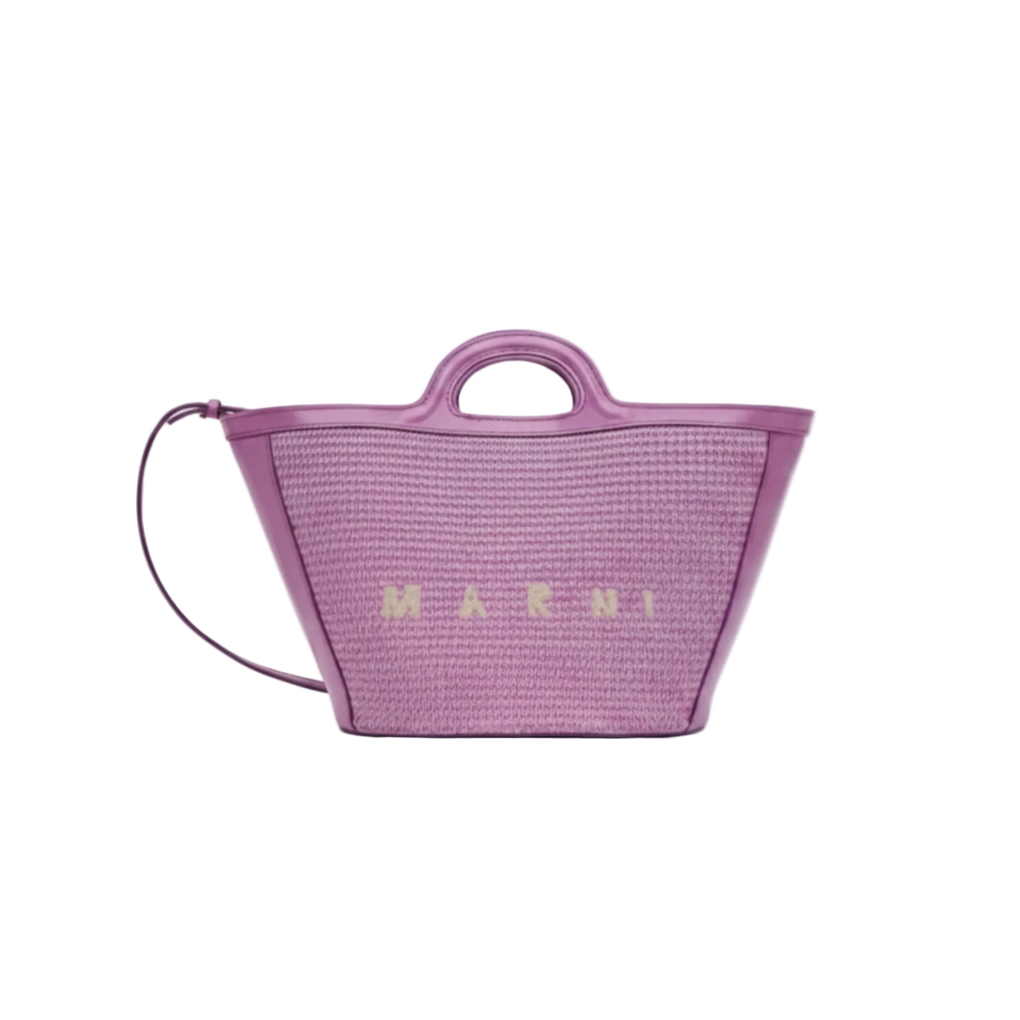 MARNI Tropicalia Logo Small Tote Bag