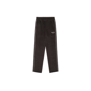 SPORTY & RICH Script Velour Track Pants