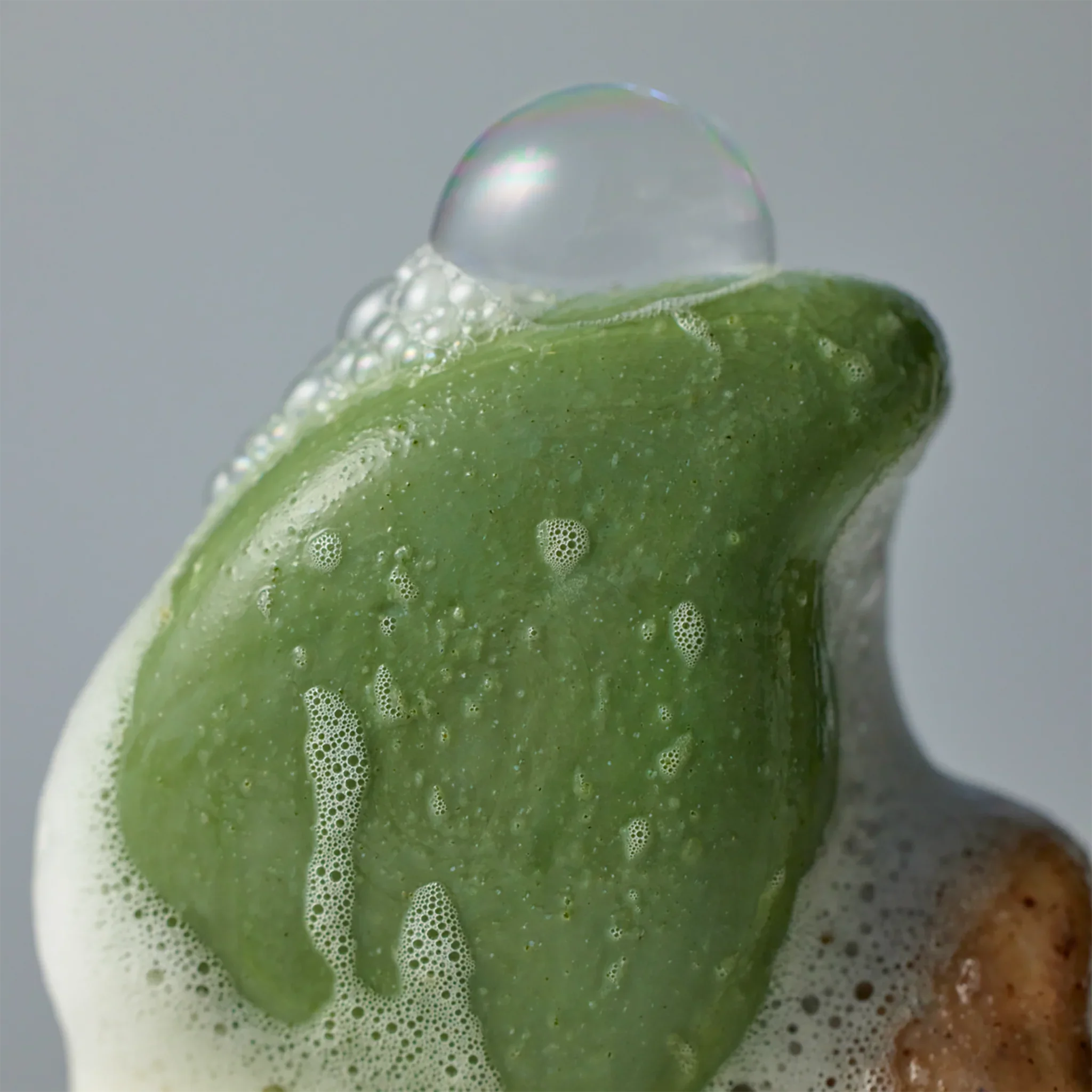 Salt Massage Basil Shampoo Bar-3