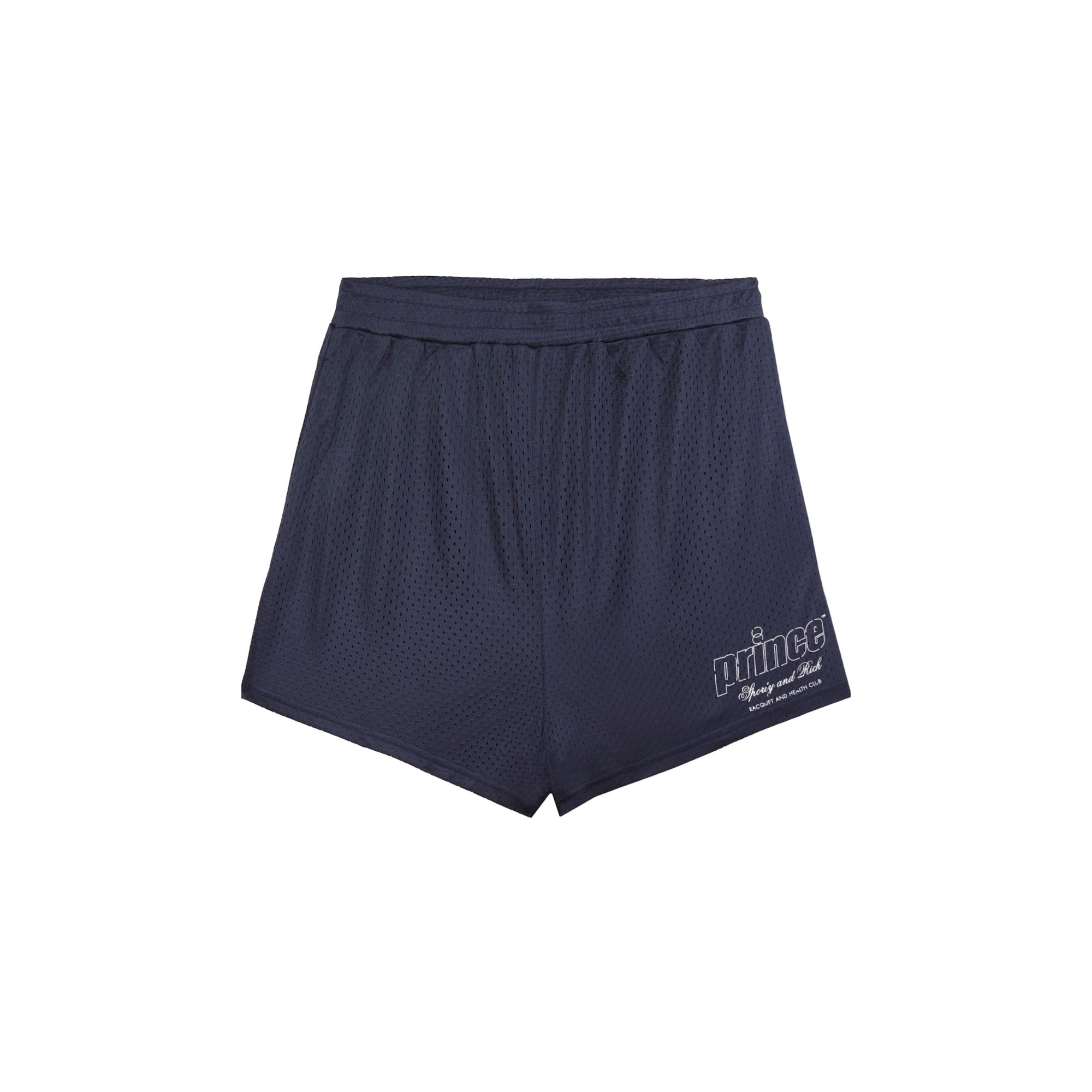 SPORTY & RICH Prince Health Mesh Disco Shorts