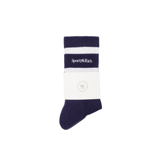 SPORTY & RICH Serif Logo Socks