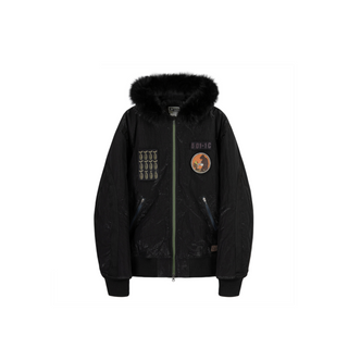 SOHC Coated Nylon Detachable Patch Hooded G1 Flight Jacket