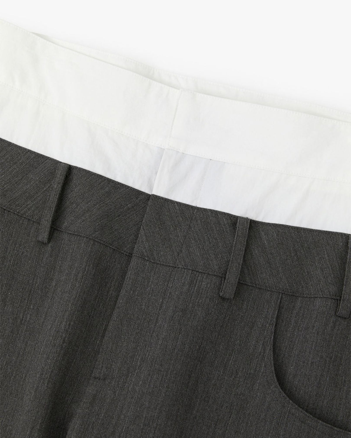 Theballon Double Waist Pants-4