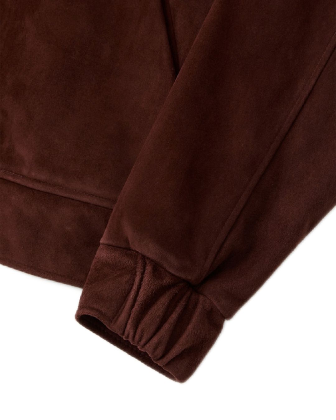 Theballon Standard Bomber Suede Jacket-11