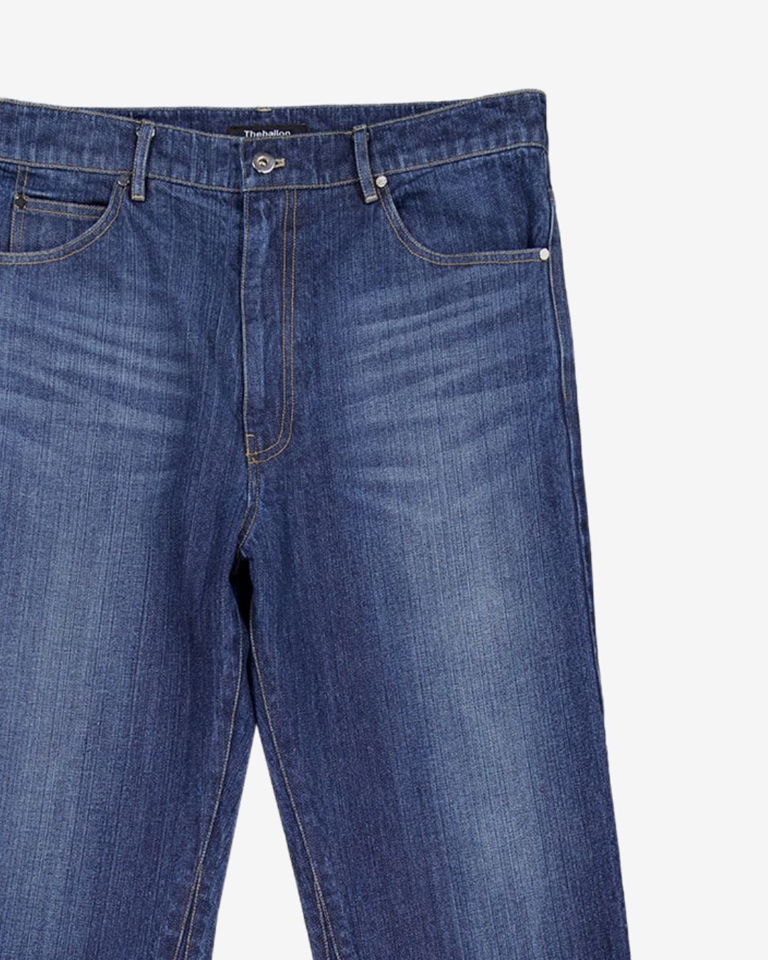 Theballon Split Flare Denim Pants