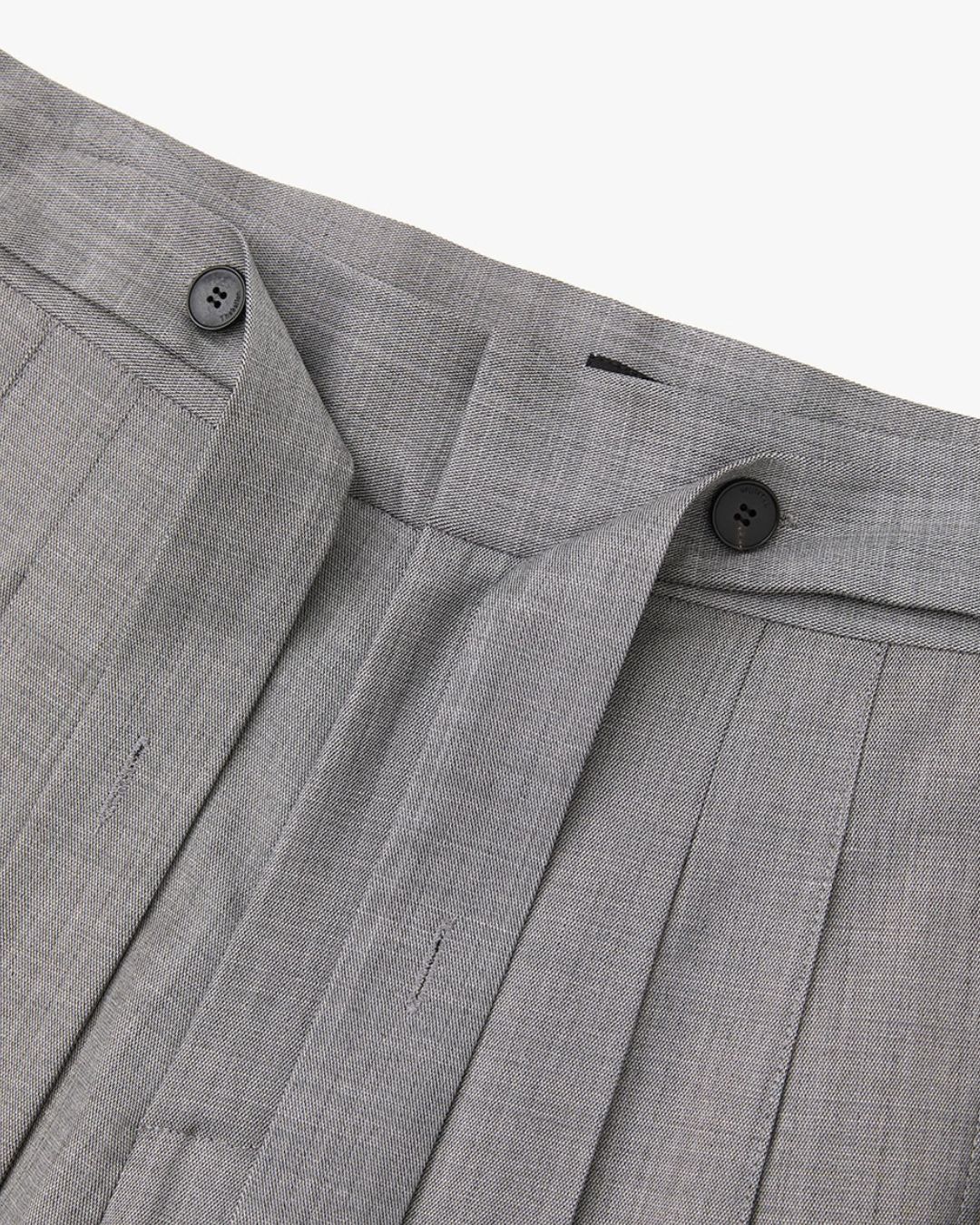 Theballon Two Tuck Belted Wide Pants-3