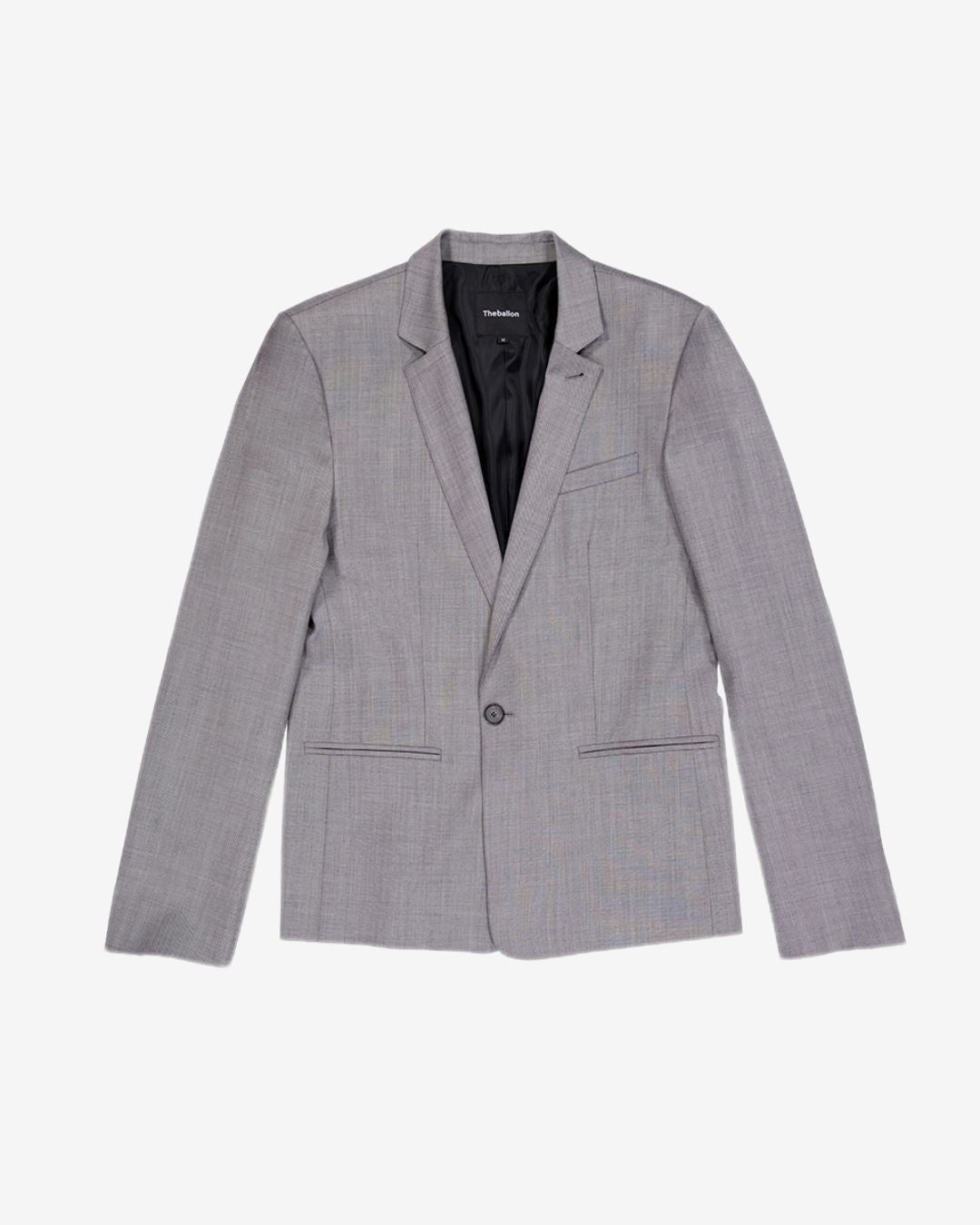Theballon Men's Slim Collar Blazer