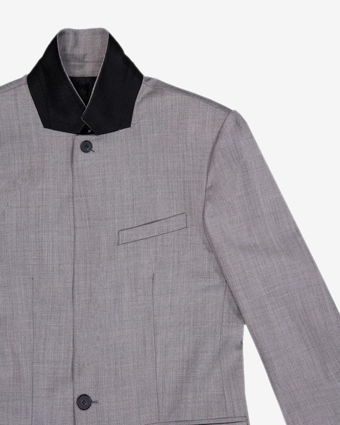 Theballon Men's Slim Collar Blazer-7