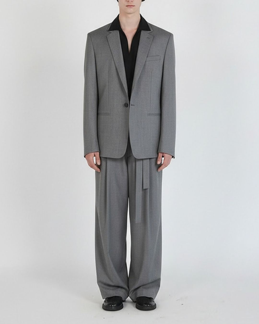 Theballon Men's Slim Collar Blazer