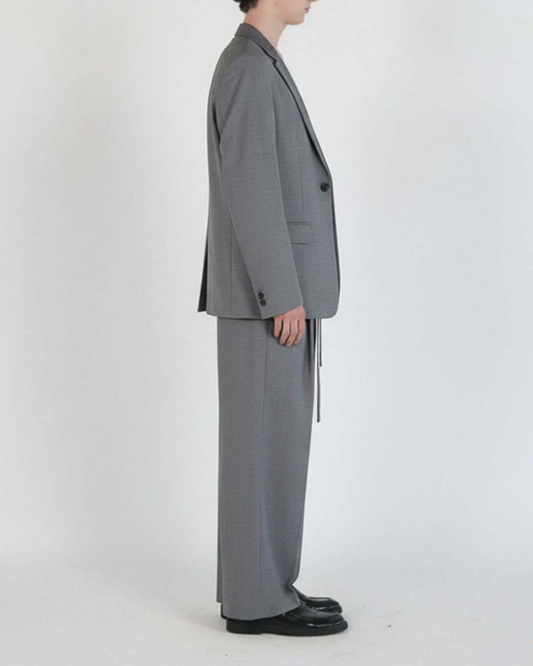 Theballon Men's Slim Collar Blazer-3
